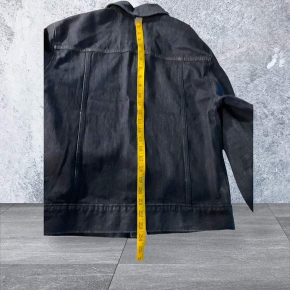 ** Calvin Klein UNISEX Indigo Blue Denim Jean Jacket - Picture 7 of 7
